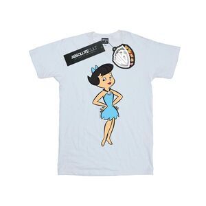 The Flintstones Mens Betty Rubble Classic Pose T-Shirt / White